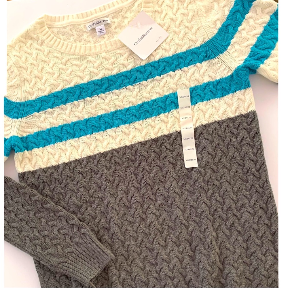 Croft & Barrow  Cable Knit Sweater